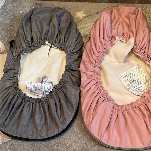 Skip Hop Pink and Gray Baby Cover Set - Picture 2 of 5